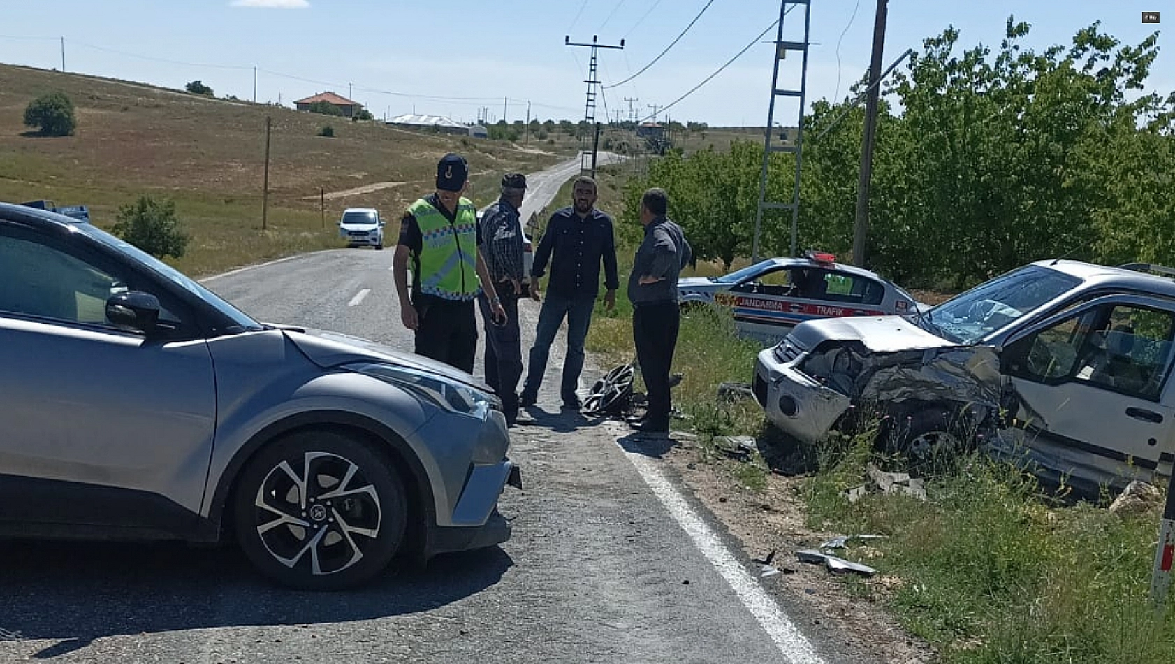 Malatya'da sinek gözüne kaçınca kaza kaçınılmaz oldu..!