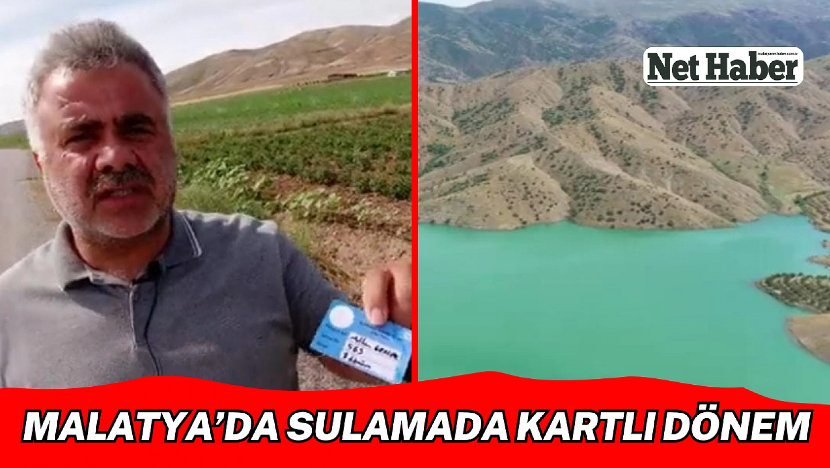 Malatya'da sulamada kartlı dönem