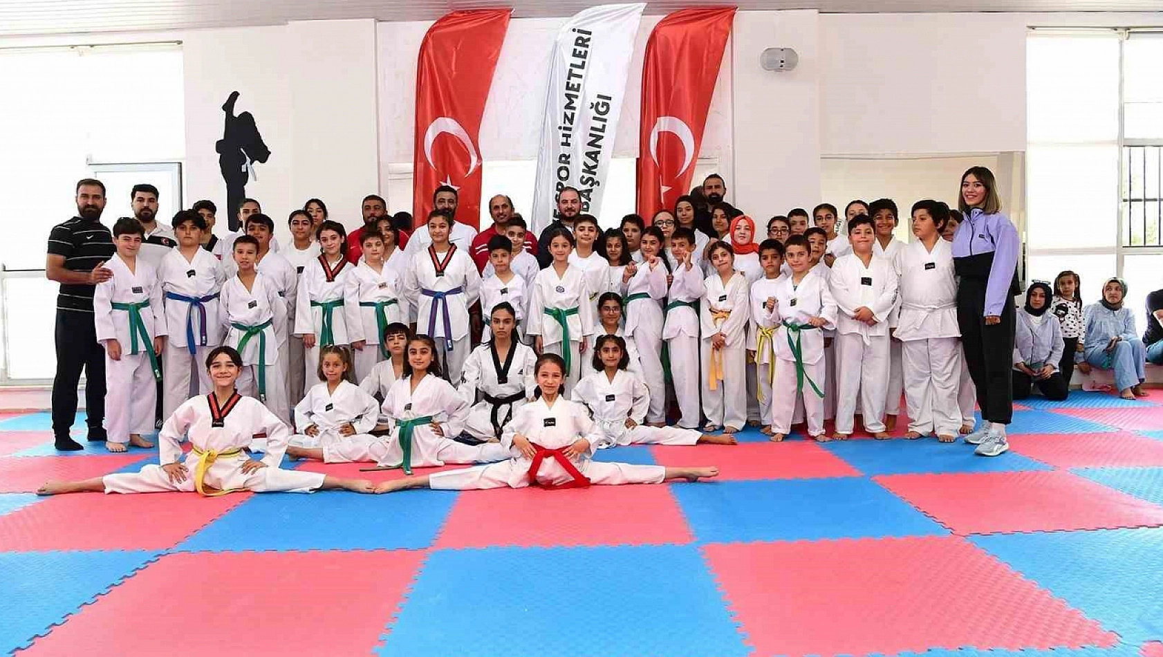 Malatya'da Taekwondo Heyecanı: 40 Genç Sporcu Kuşak Atladı