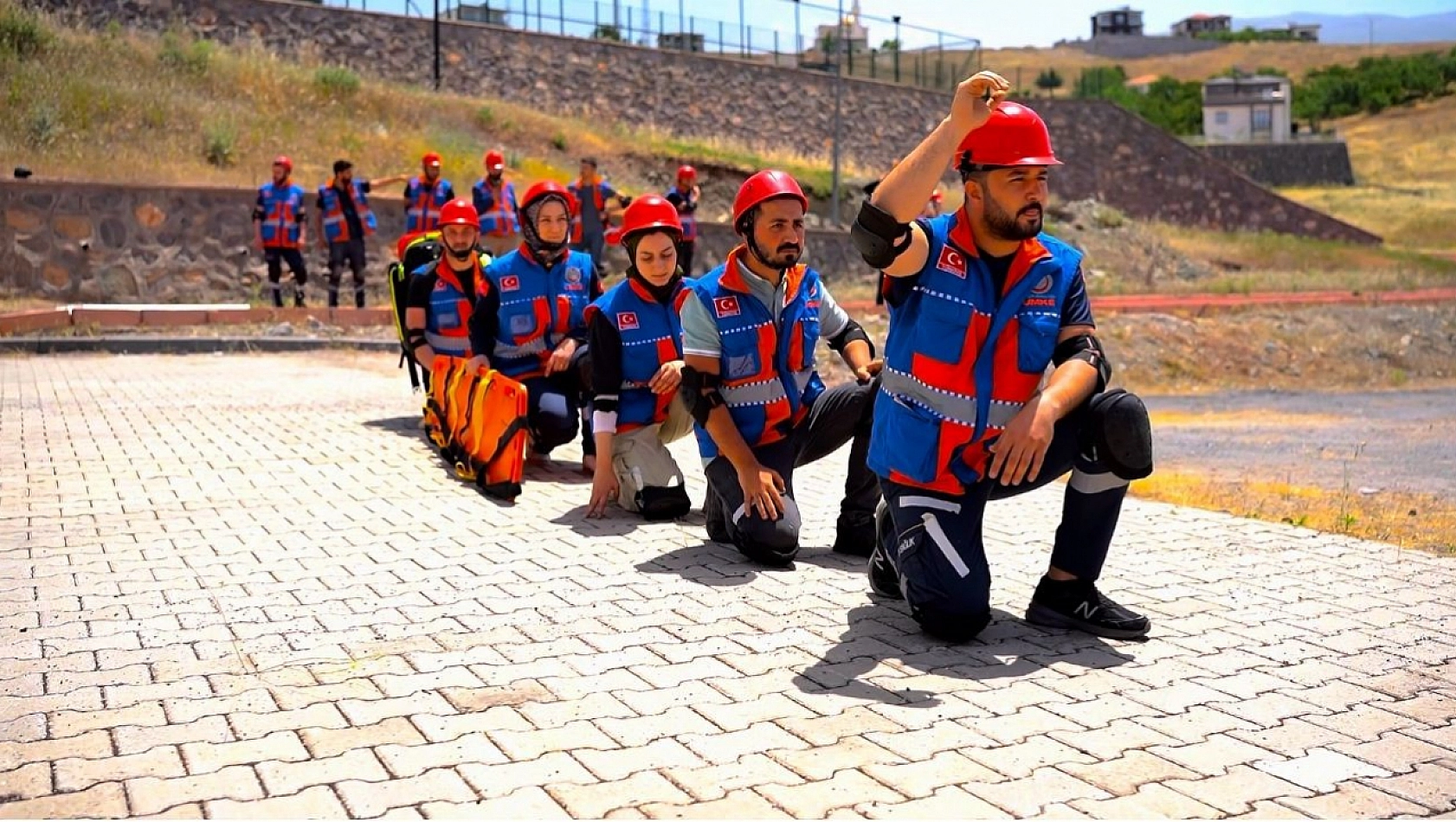 Malatya'da UMKE tatbikatı nefesleri kesti