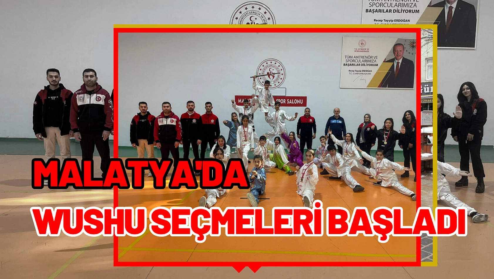 Malatya'da Wushu seçmeleri başladı