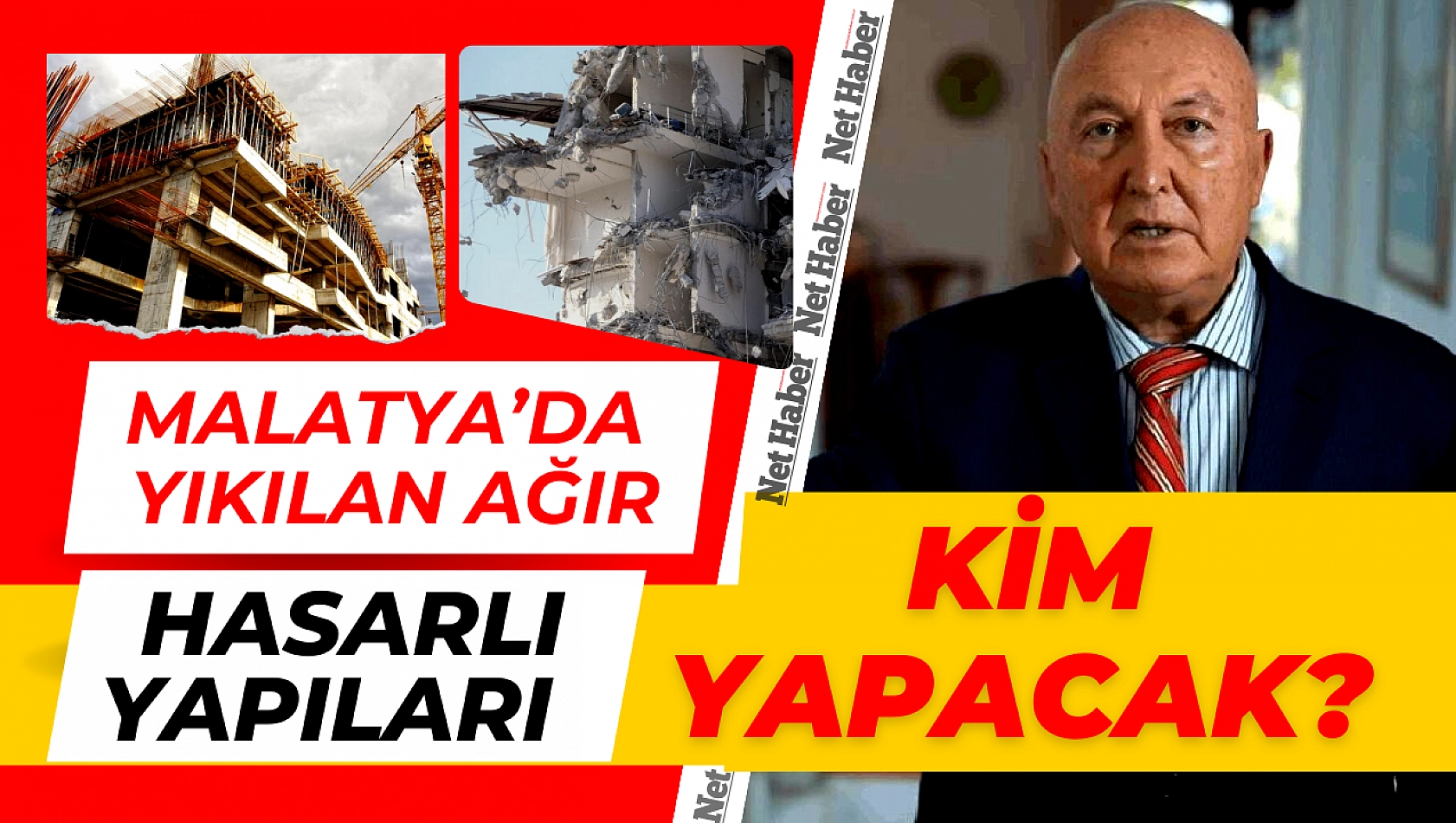 Malatya'da yıkılan ağır hasarlı yapıları kim yapacak? 