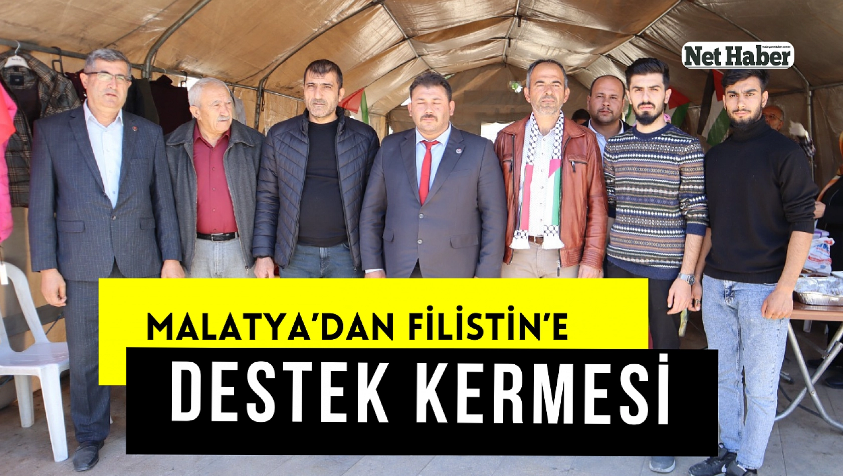 Malatya'dan Filistin'e destek kermesi 