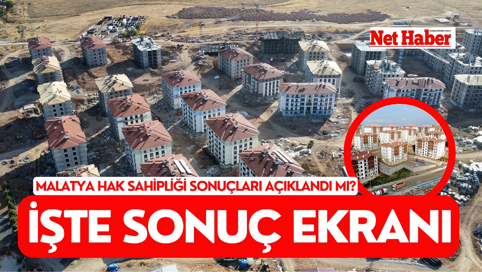 Malatya hak sahipliği sonuçları açıklandı mı? İşte sonuç ekranı