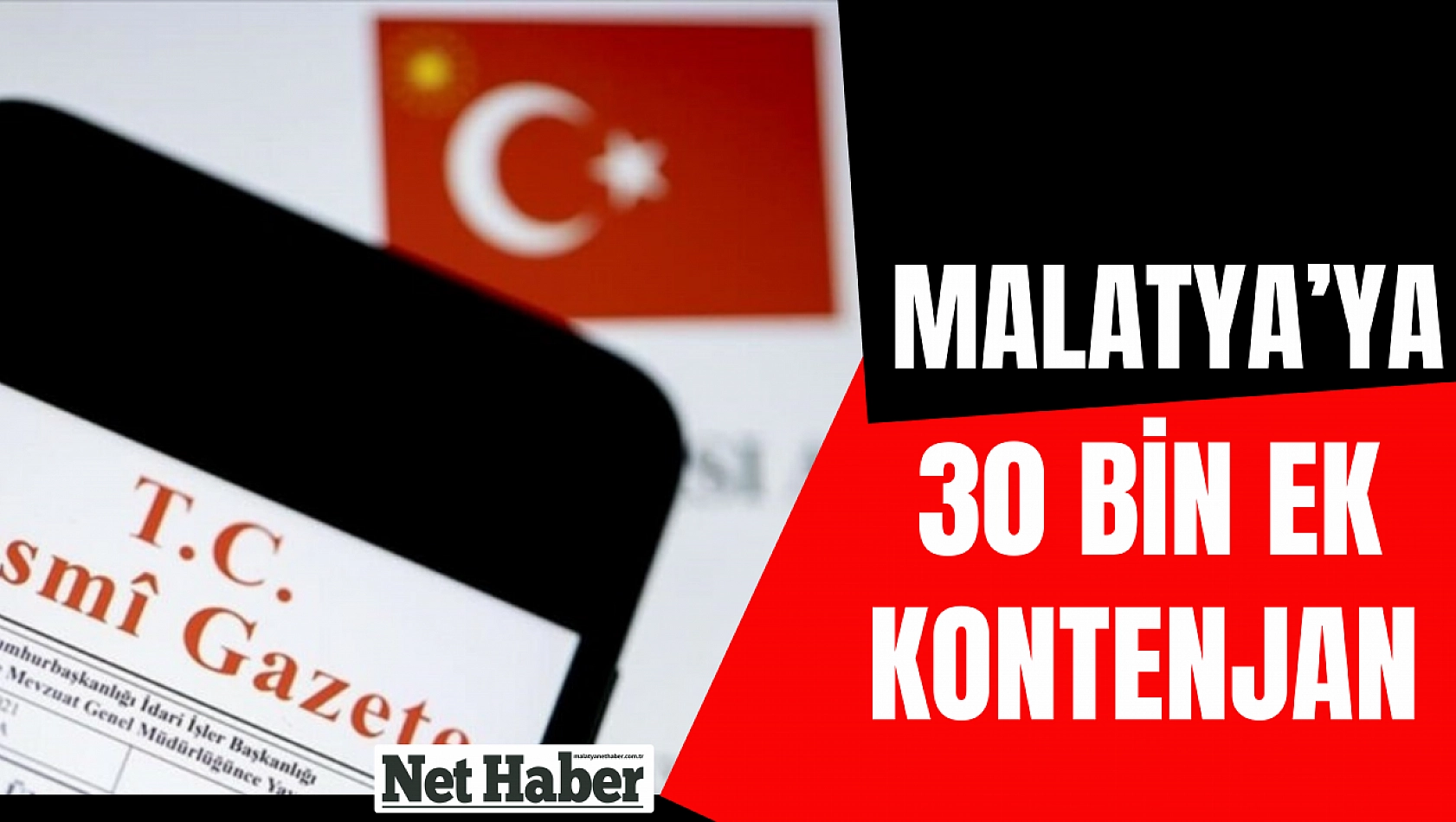 Malatya'ya 30 bin ek kontenjan