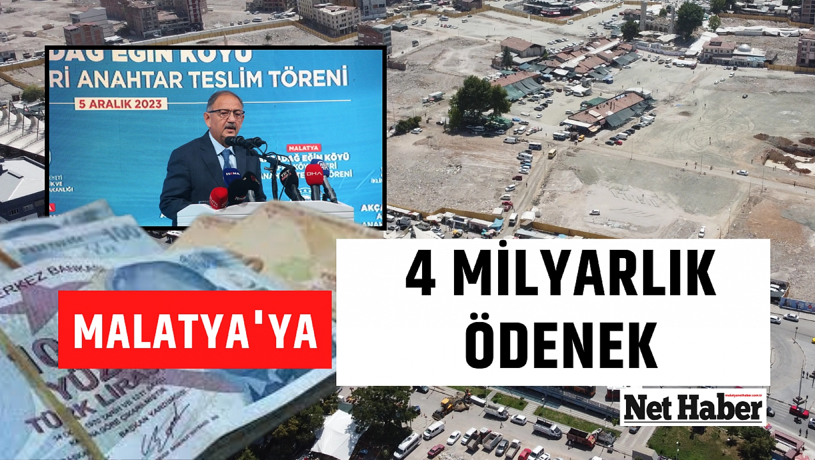 Malatya'ya 4 milyarlık ödenek