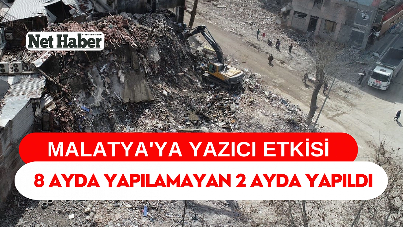 Malatya'ya Yazıcı etkisi! 8 ayda yapılamayan 2 ayda yapıldı