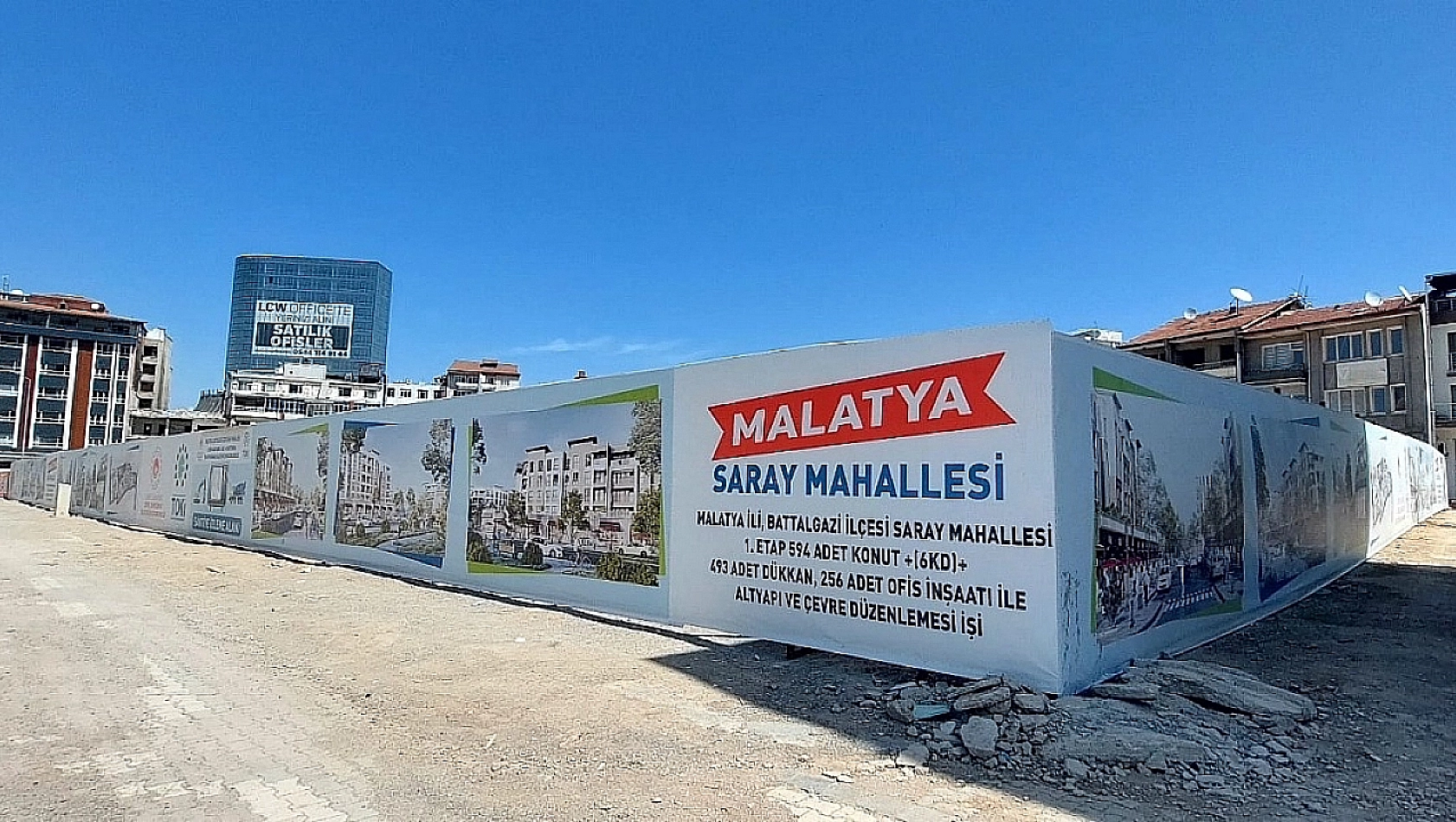 Malatya'ya Yeni Bir Merkez: Saray Mahallesi Projesi Hızla İlerliyor!