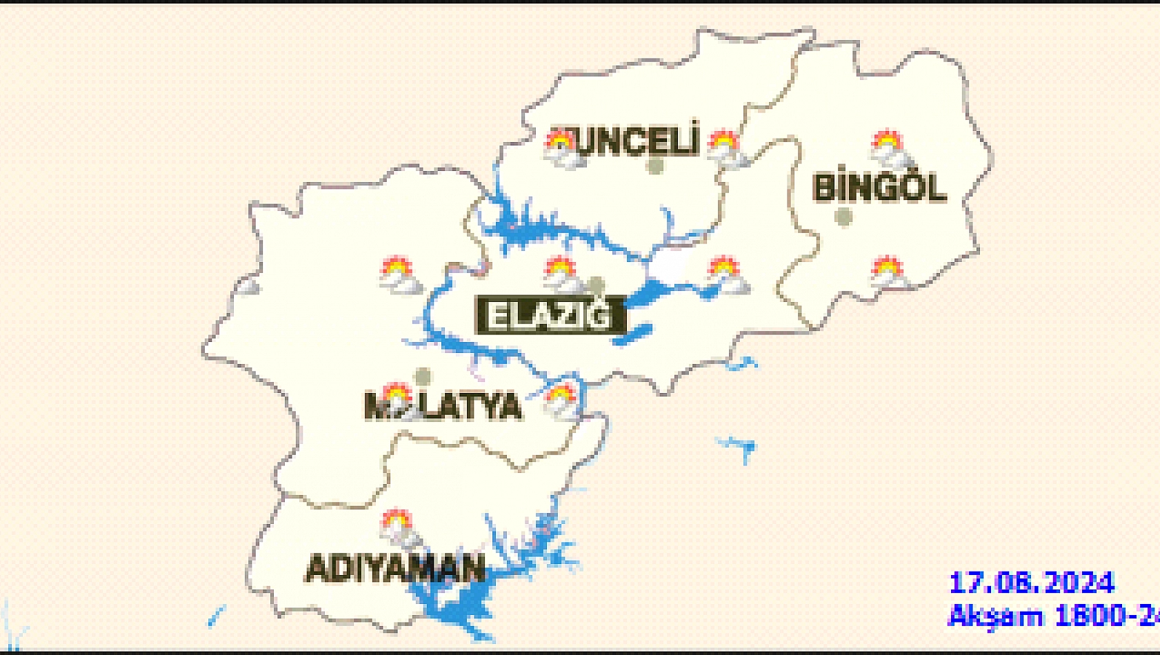 Malatya'yı nasıl bir hava bekliyor? İşte 17 Ağustos hava durumu…