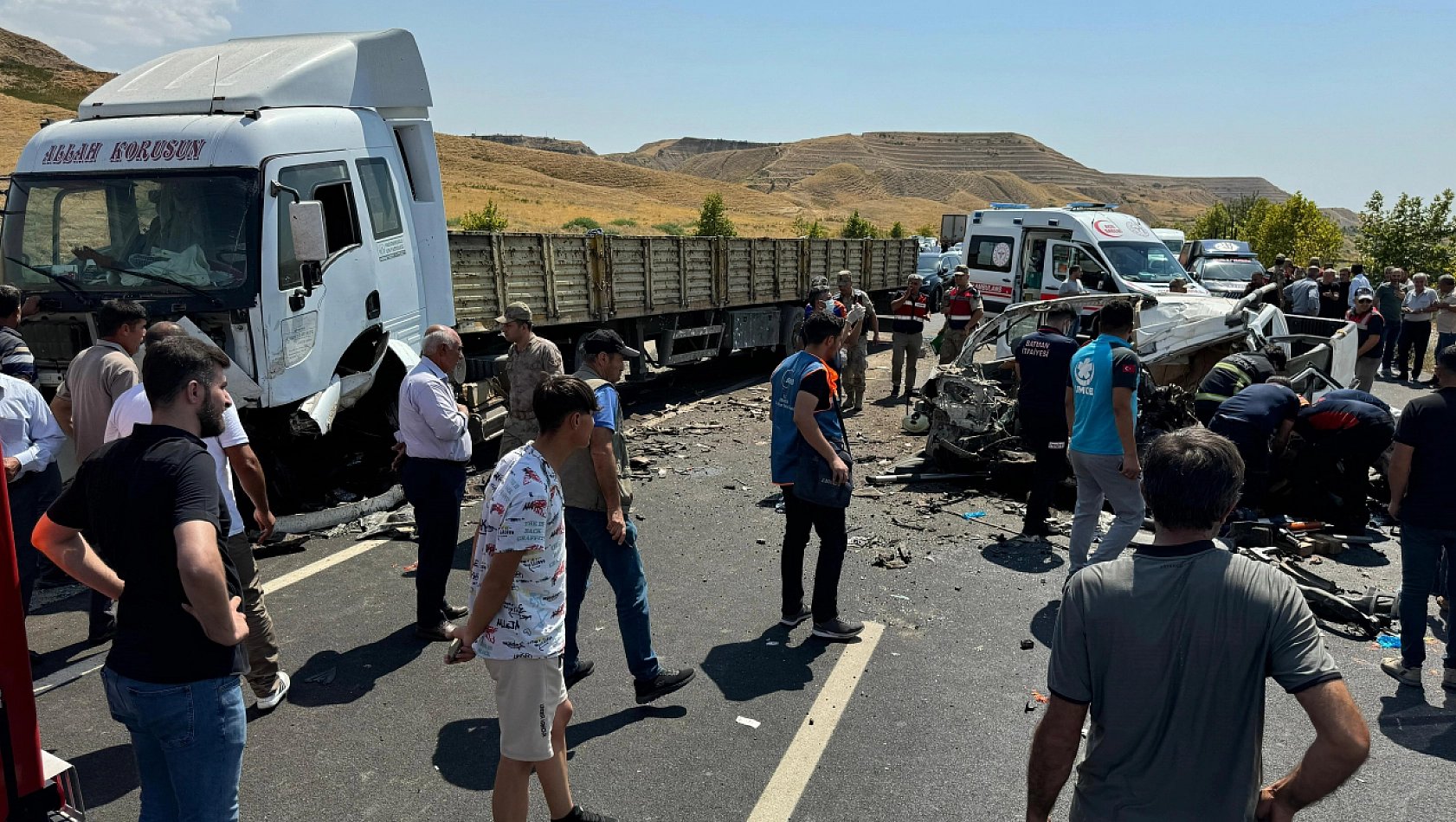 Mardin'de Feci Kaza: 4 Ölü, 1 Yaralı