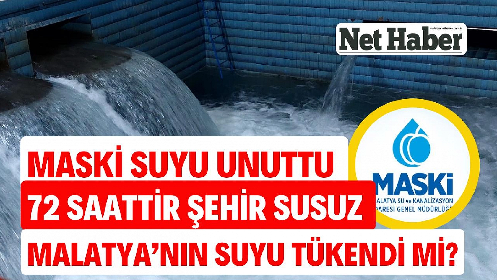 MASKİ suyu unuttu