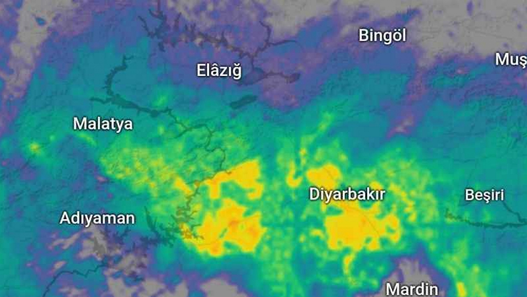 Meteoroloji Malatya, Elazığ ve Bingöl'ü uyardı!