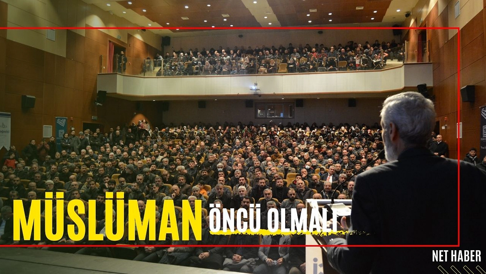 Müslüman öncü olmalı