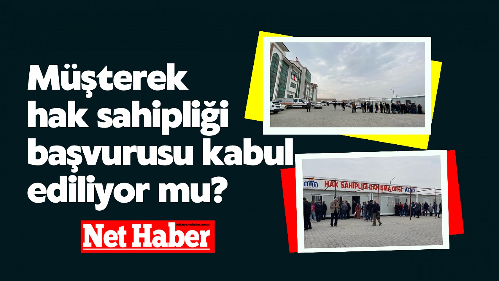 Müşterek hak sahipliği başvurusu kabul ediliyor mu?