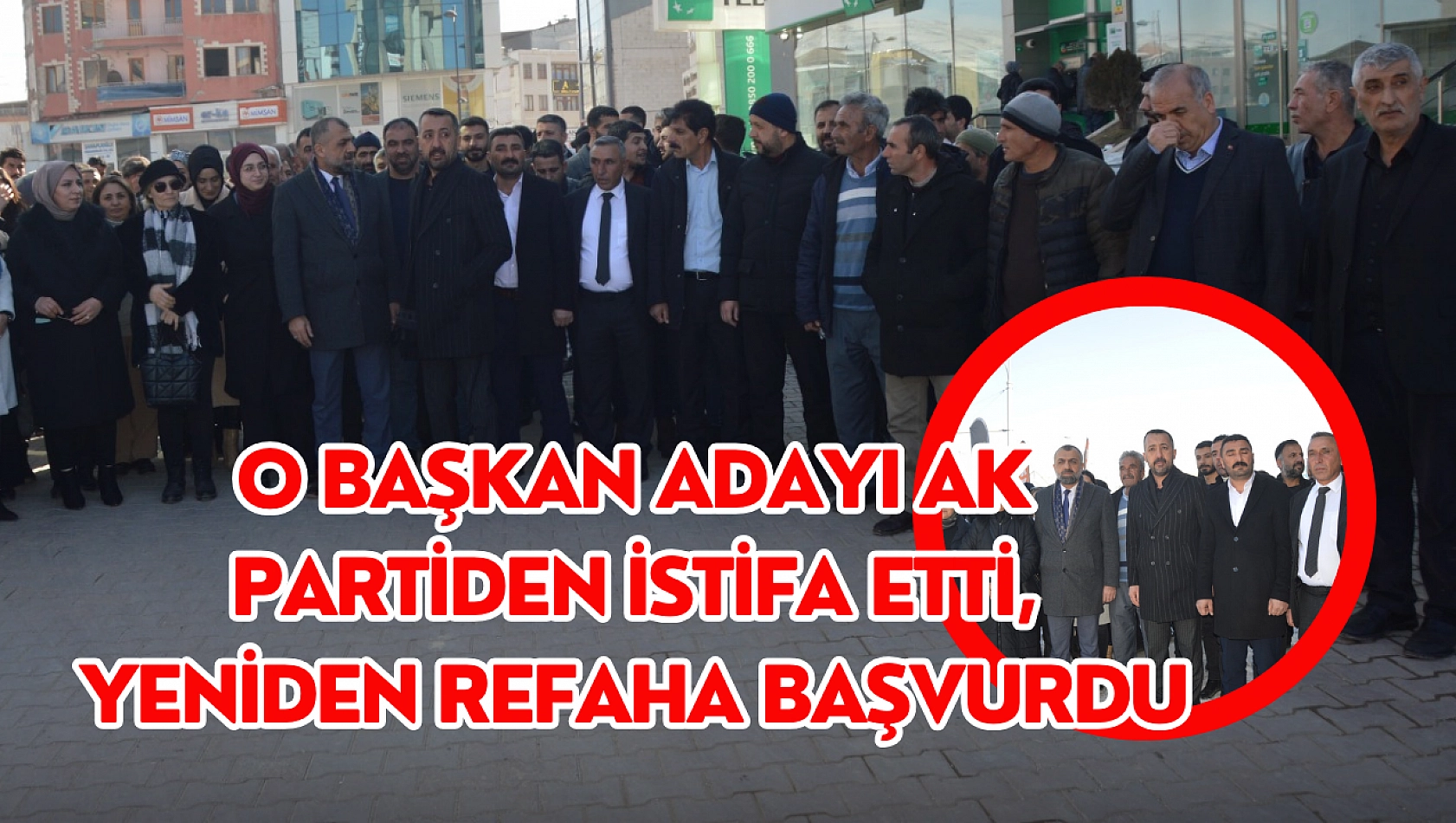 O başkan adayı Ak Partiden istifa etti, Yeniden Refaha başvurdu