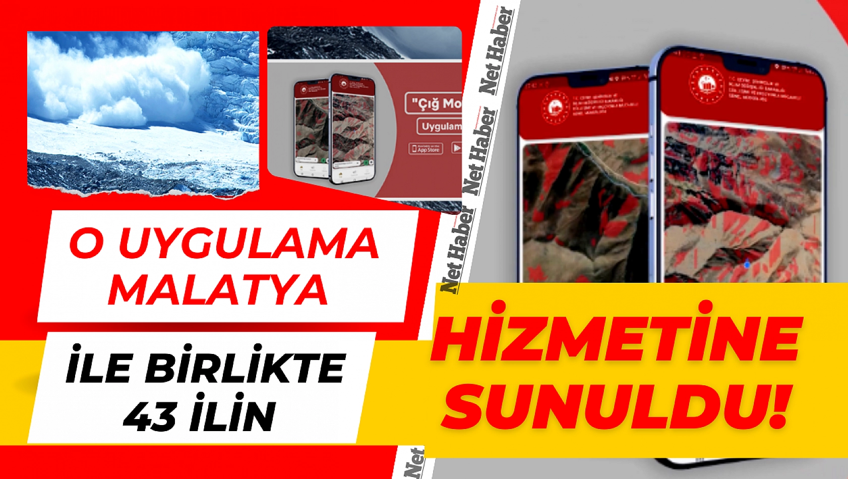 O uygulama Malatya ile birlikte 43 ilin hizmetine sunuldu!