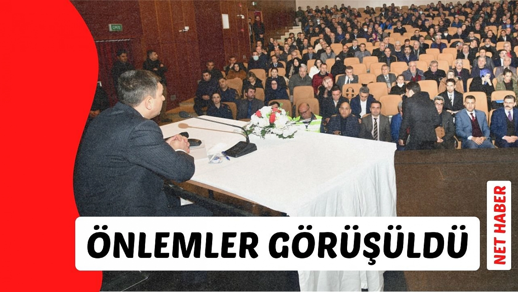 Önlemler görüşüldü