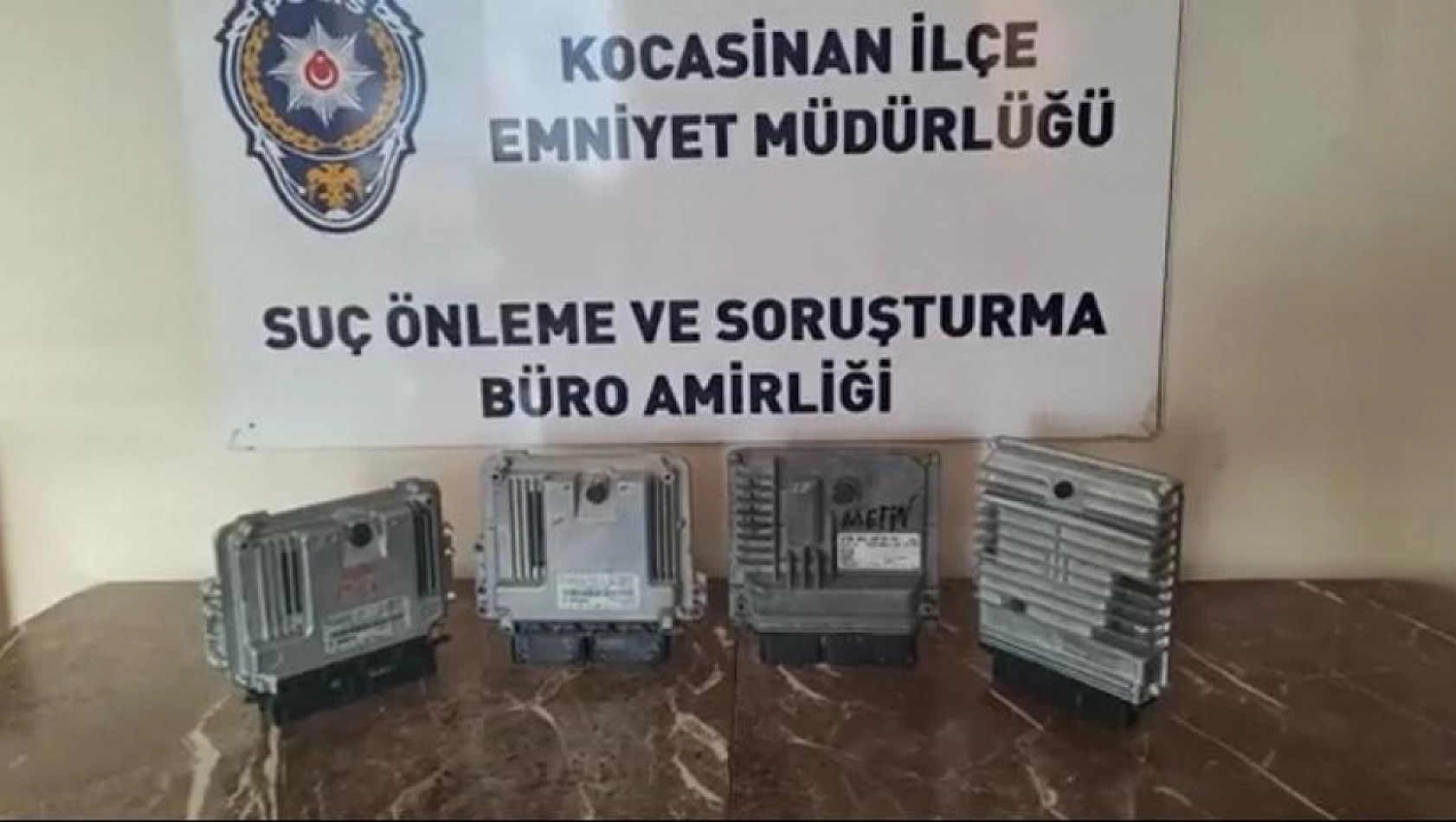 Oto malzemesi çalan hırsız tutuklandı