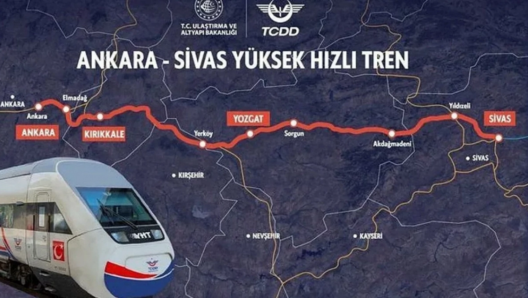 Sivas'tan Malatya'ya hızlı tren gelemedi! 'Yıllar yılları kovalıyor'