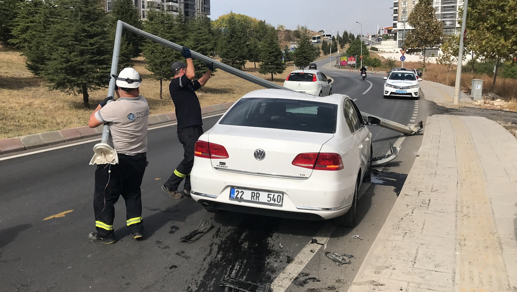 Sivrisinek kazaya sebep oldu