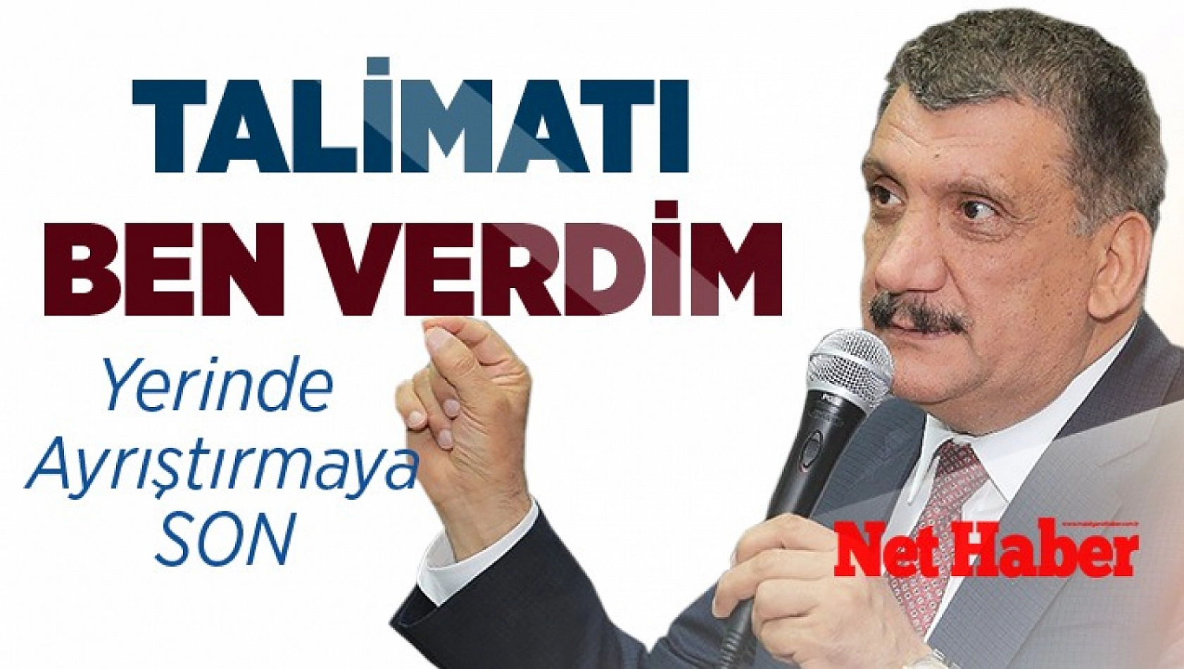 'Talimatı ben verdim'