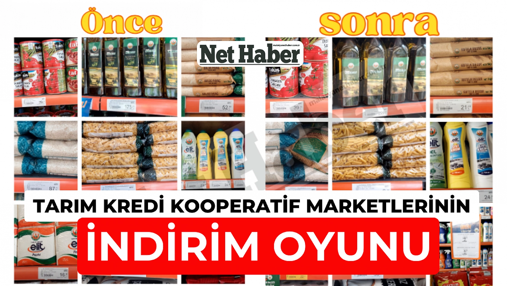 Tarım Kredi Kooperatif marketlerinin indirim oyunu