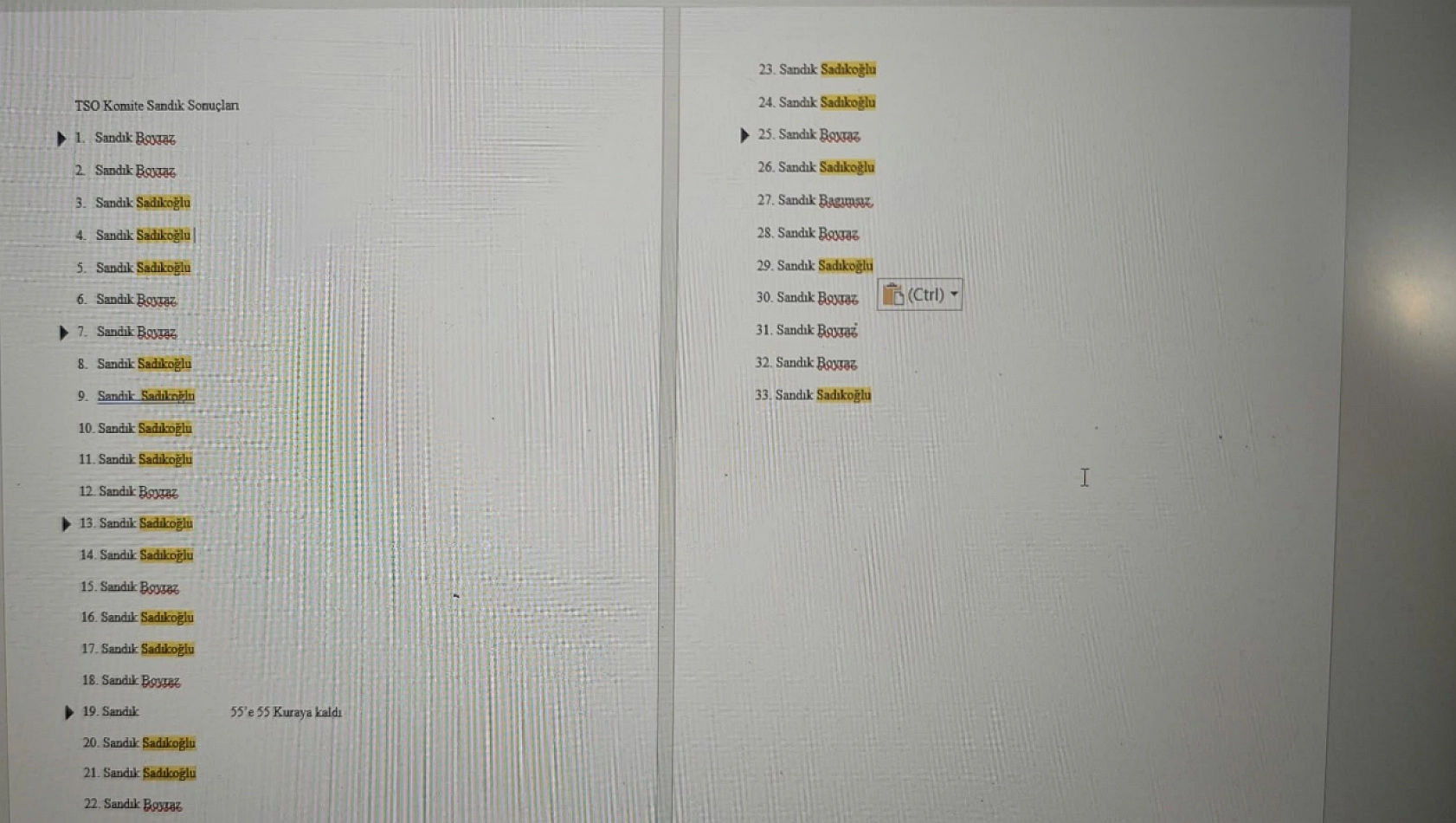 TSO'da Seçimi Sadıkoğlu Grubu Kazandı
