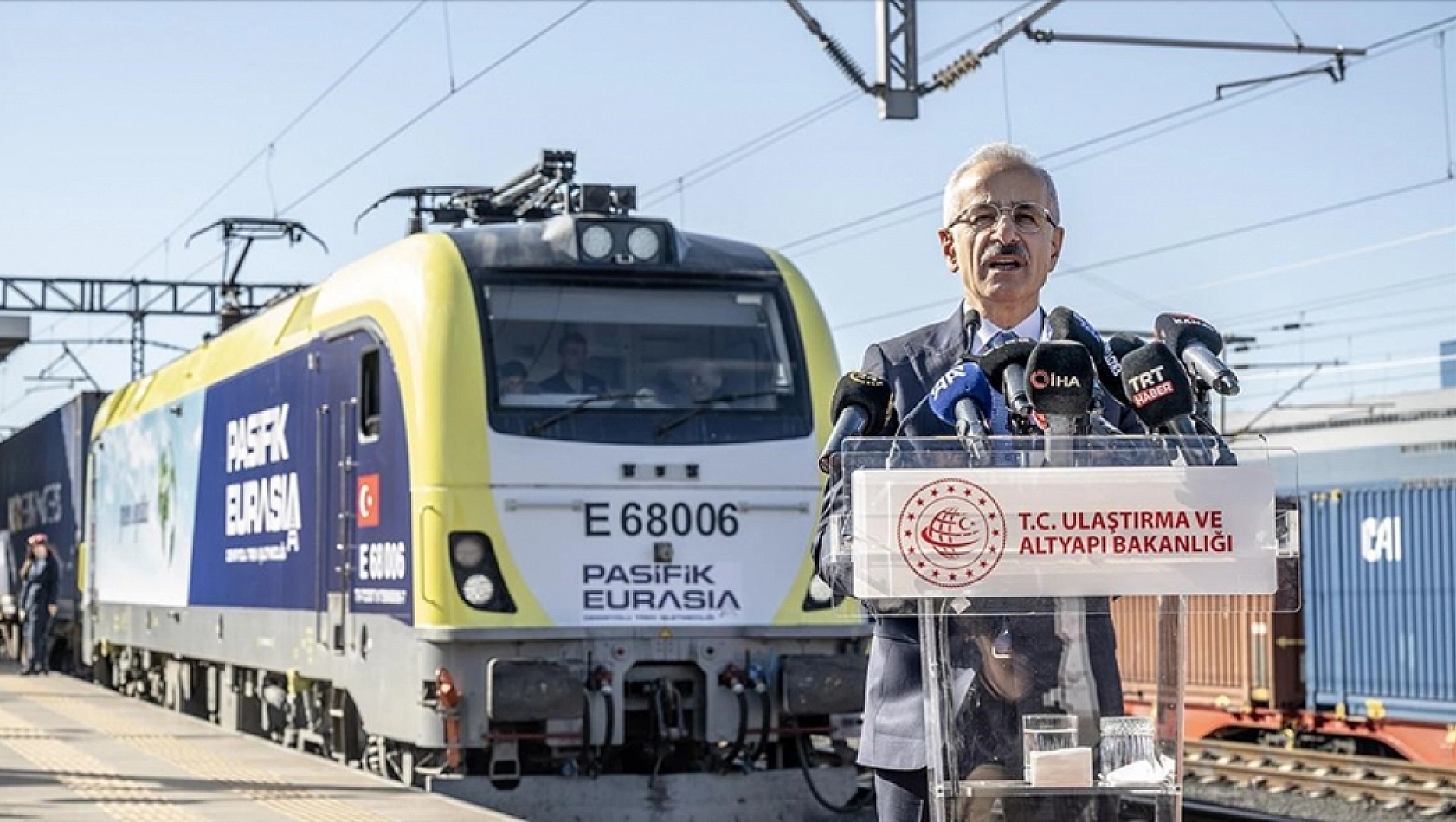 Türkiye'nin ilk özel uluslararası yük treni seferlere başladı!