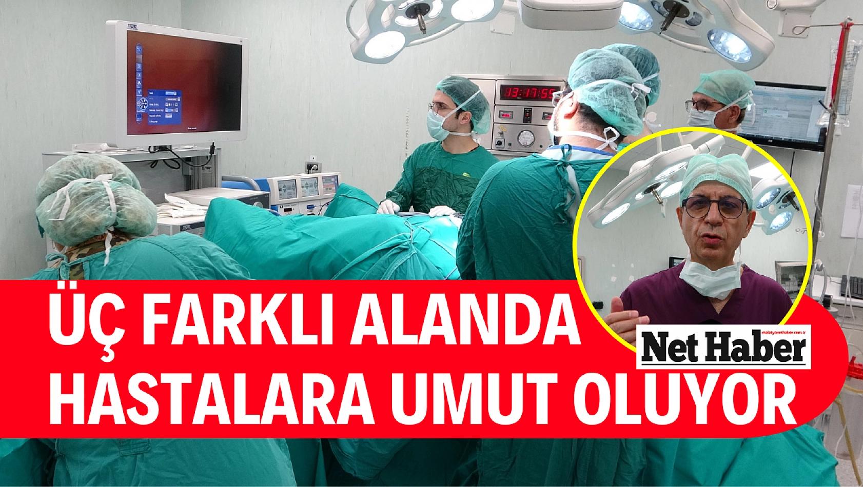 Üç farklı alanda hastalara umut oluyor