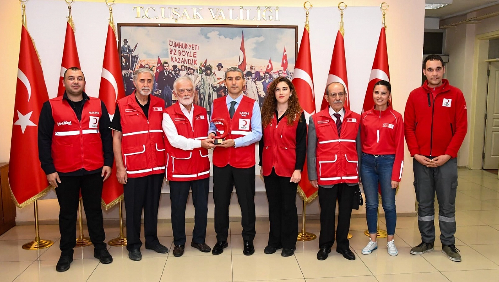 Vali Aktaş, Hayırlı Olsun Ziyaretlerini Kabul Etti