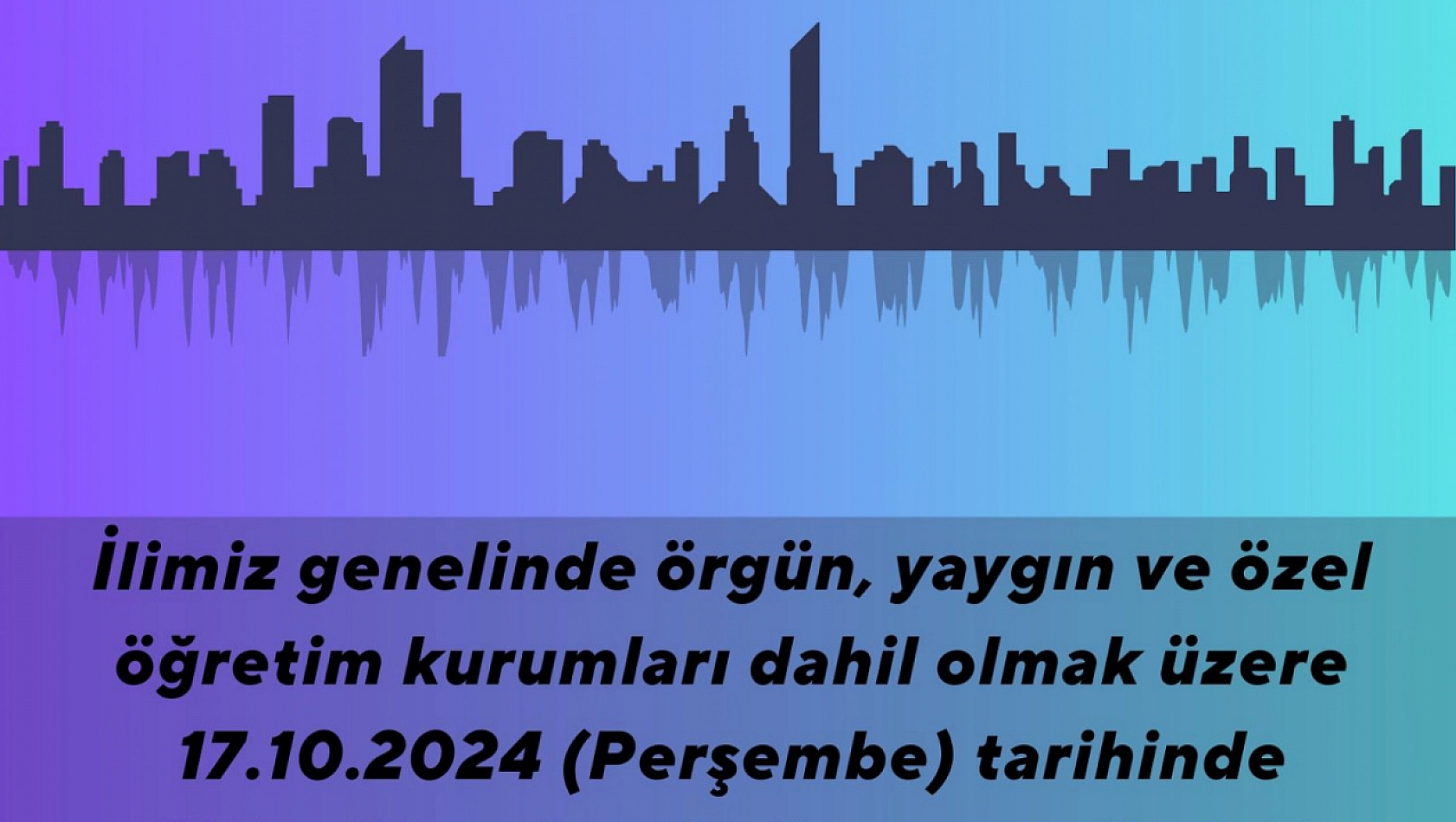 Valilik Duyurdu: Malatya'da Eğitime Bir Gün Daha Ara