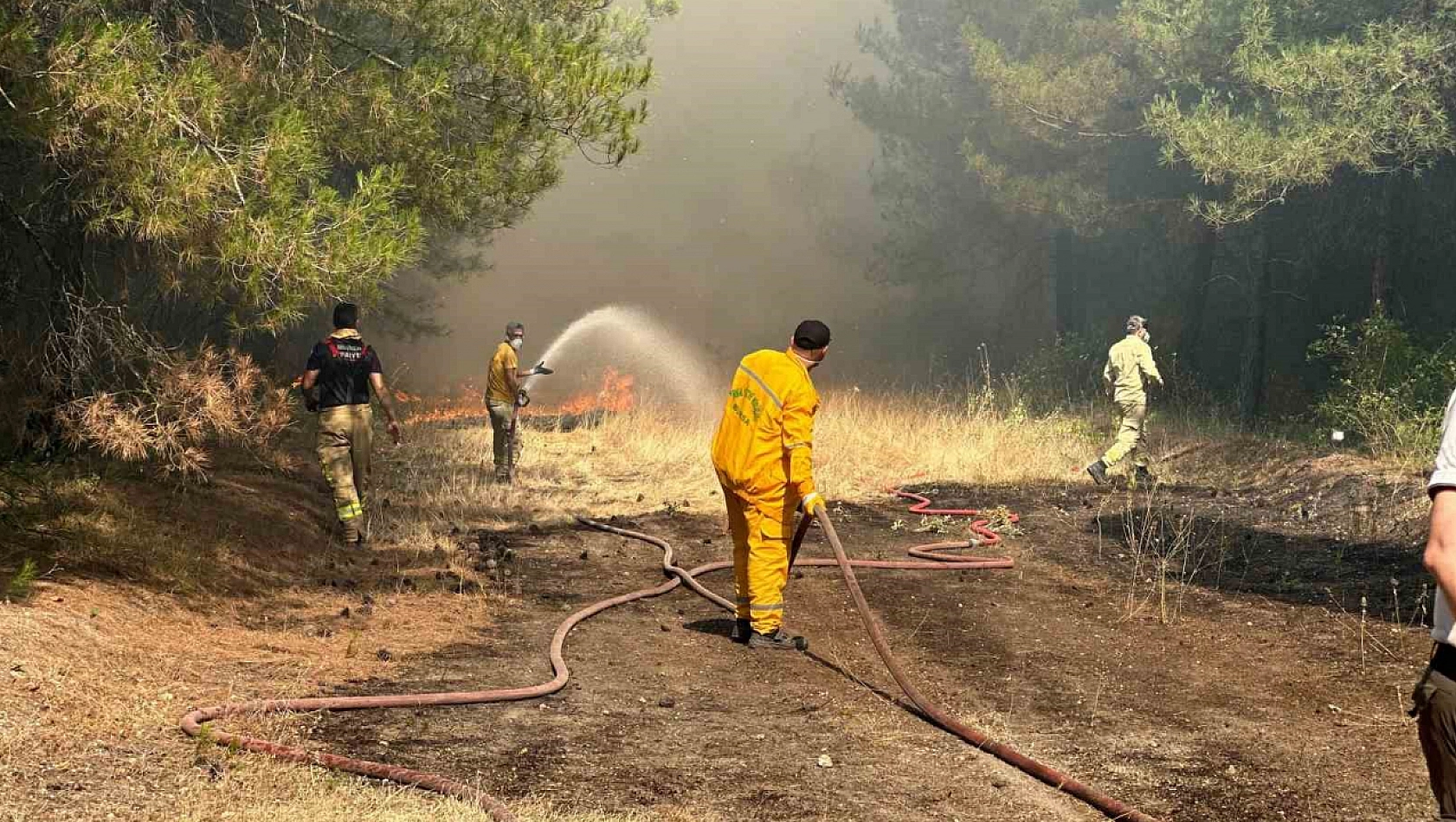 Yangınla Mücadelede Zor Anlar