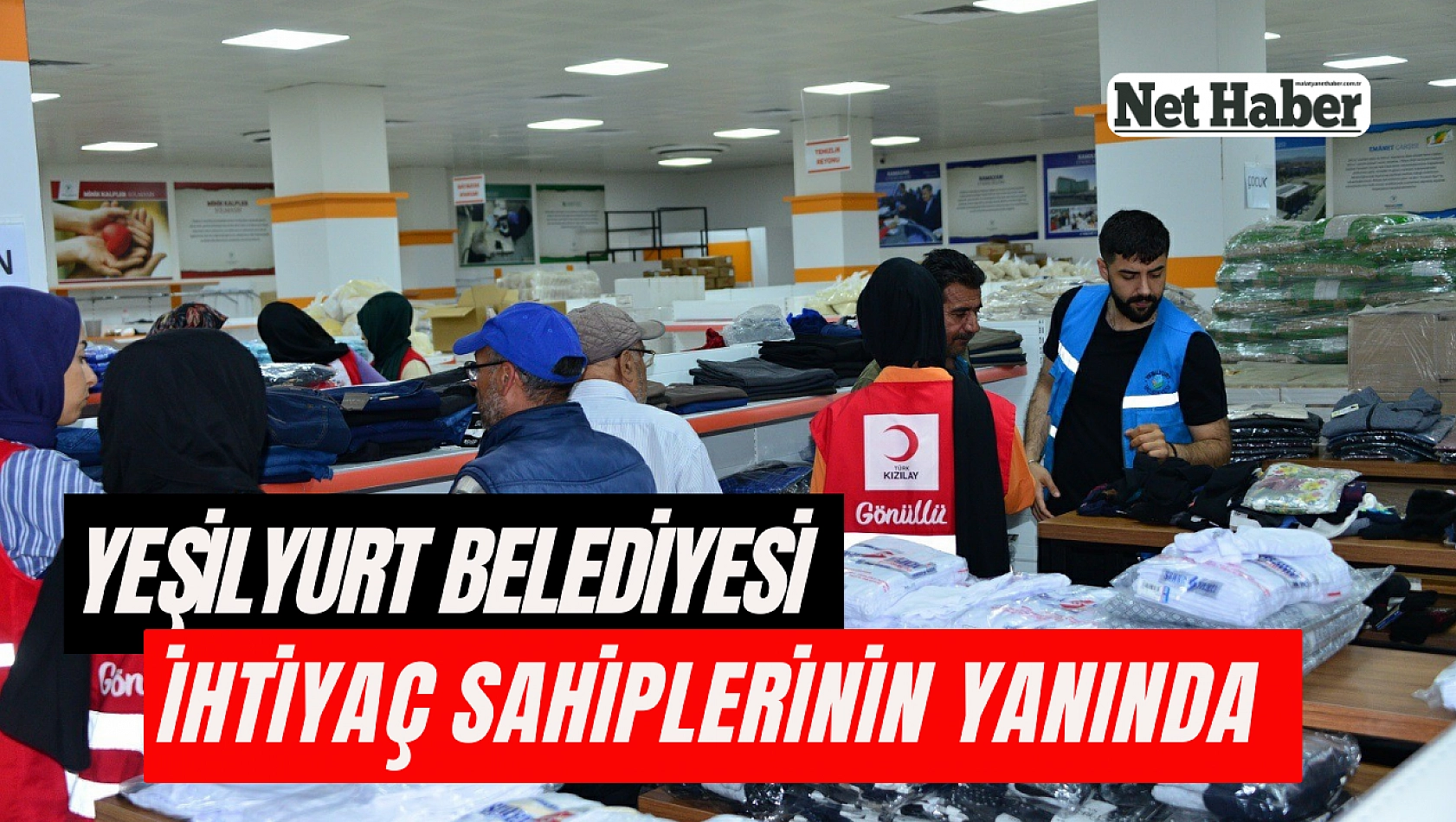 Yeşilyurt Belediyesi 400 bin paket dağıttı