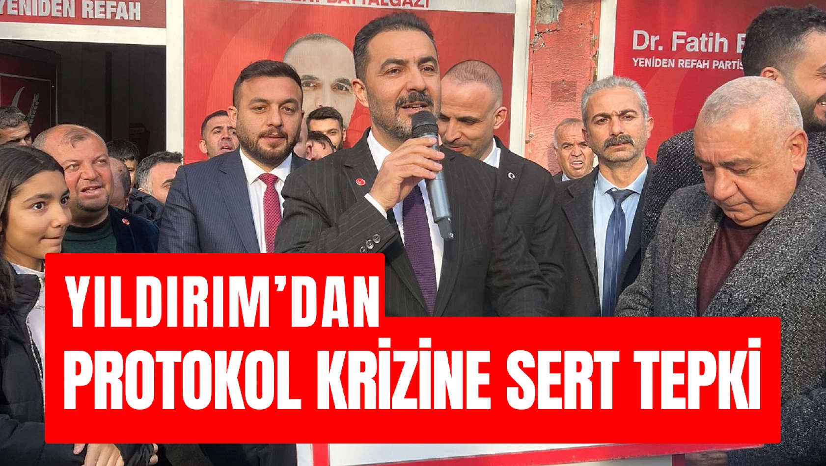 Yıldırım'dan protokol krizine sert tepki