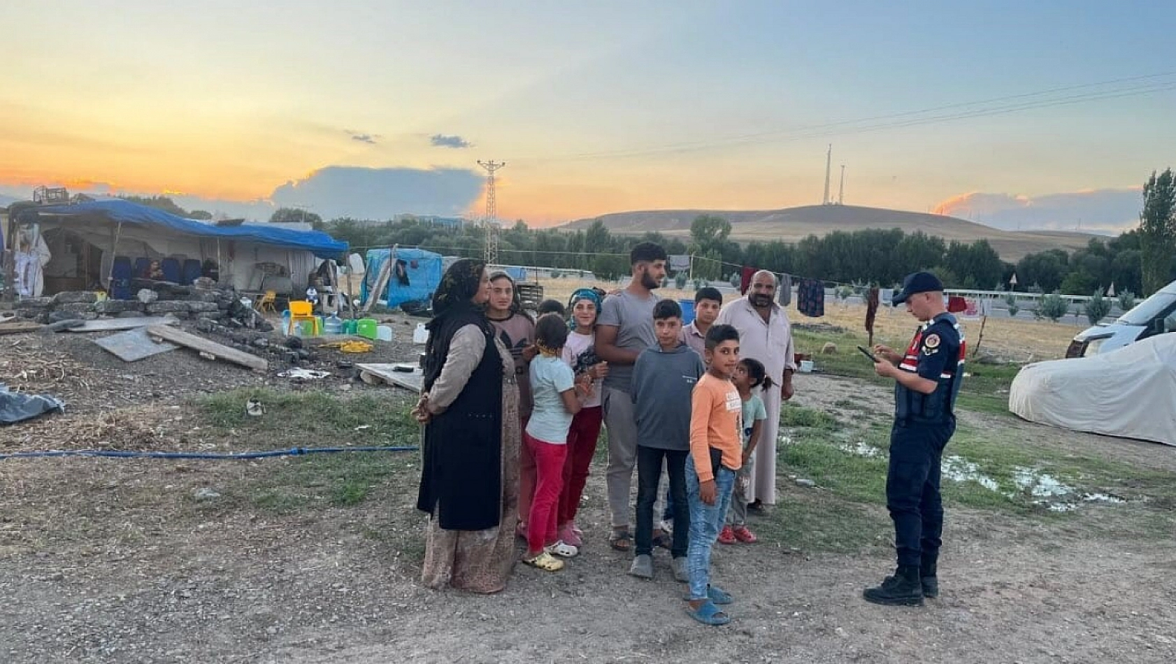 Yozgat'ta Jandarmadan Tarım İşçilerine Özel Bilgilendirme