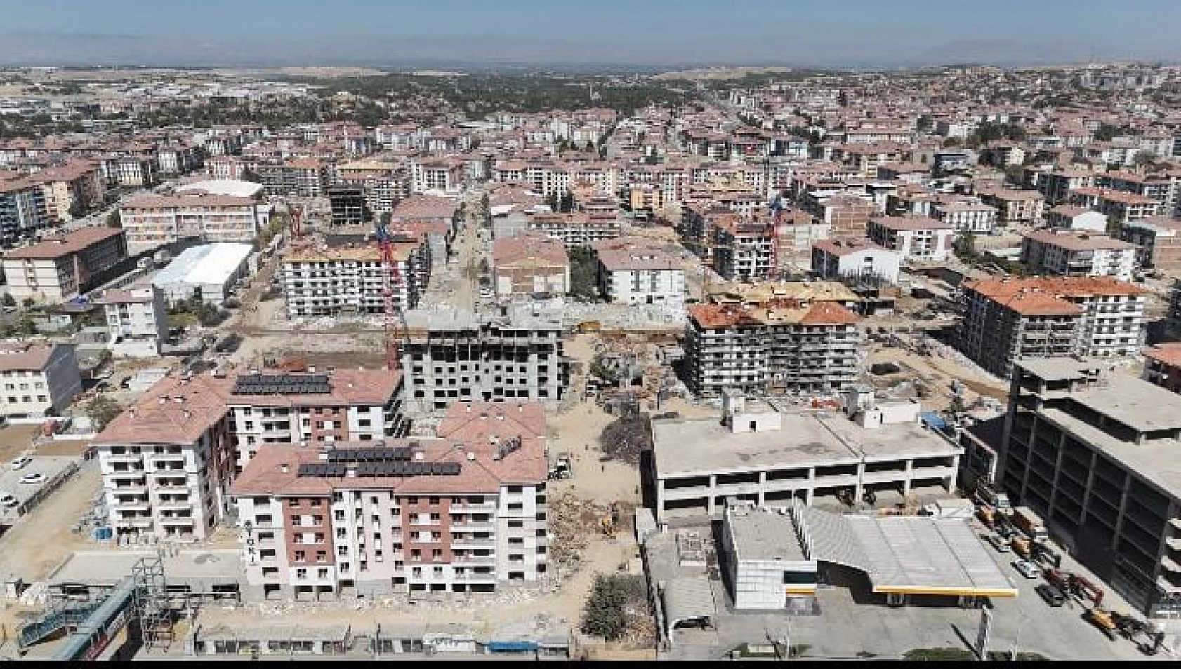 Malatya'da Bir Mahallenin Daha Örnek Daire Görüntüleri Yayınlandı