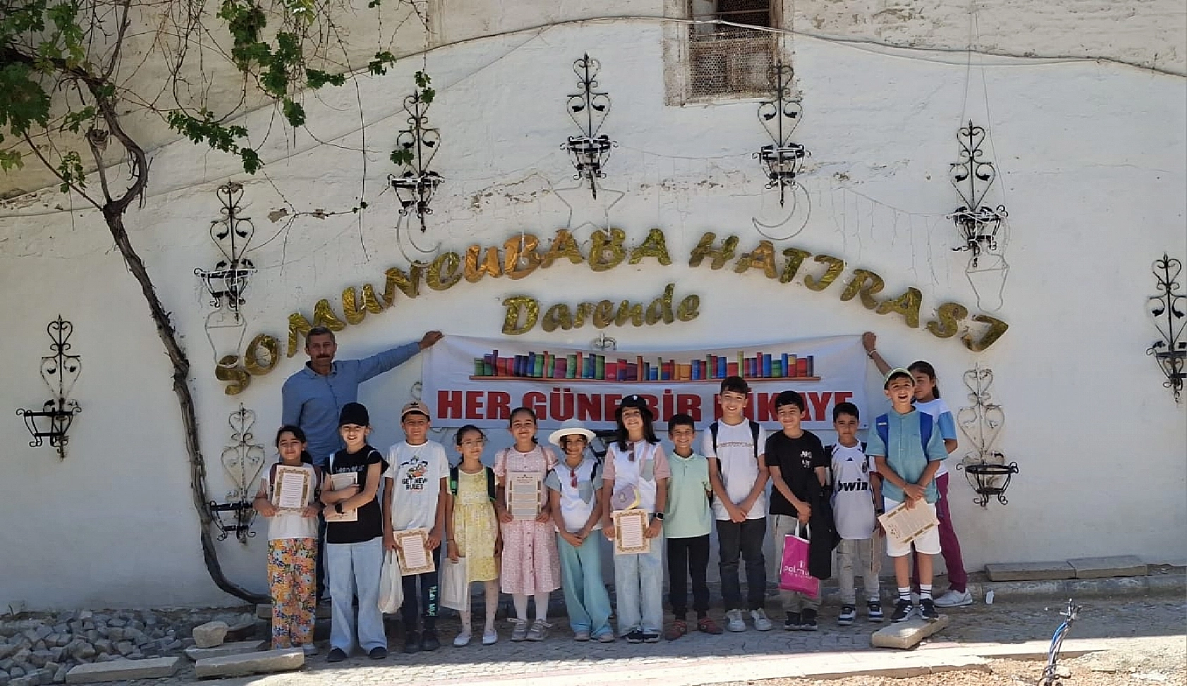 Malatya'da minik yüreklere anlamlı dokunuş: Her güne bir hikaye…!