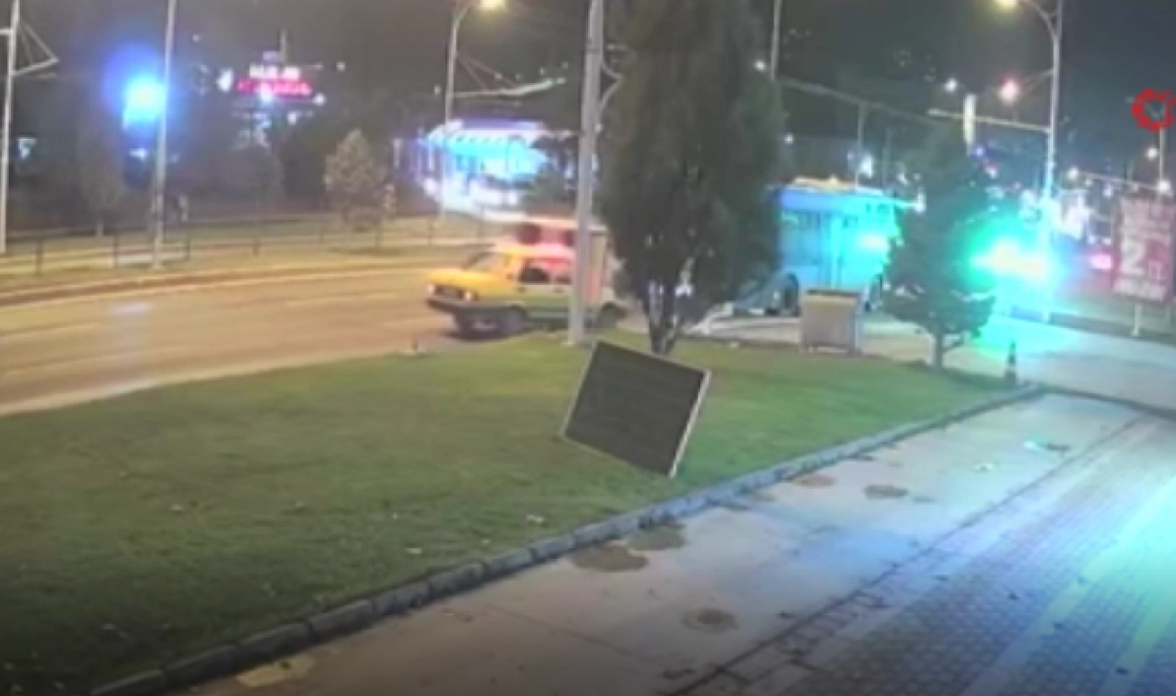 Malatya'da feci kazanın kamera görüntüleri ortaya çıktı