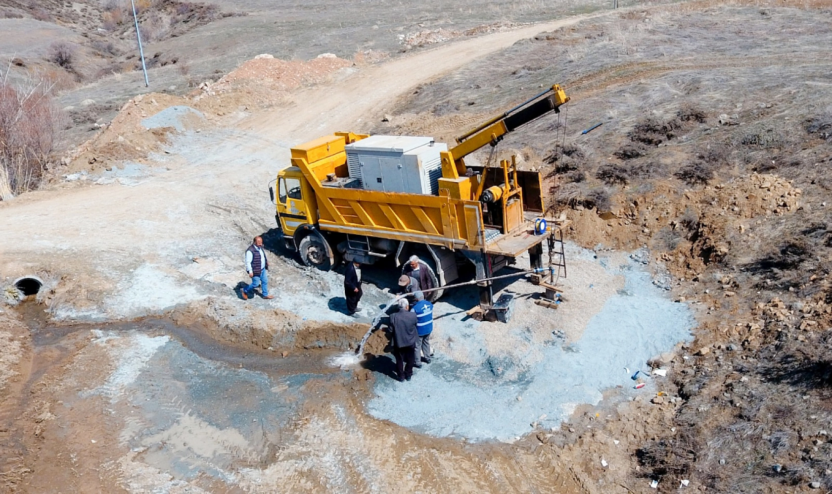 30 yıldır Bidonla Su Taşıyorlardı: Yeni Çalışmayla Saniyede 4 Litre Su Temin Edilecek!