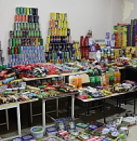 1 buçuk milyon TL'lik tarihi geçmiş ürünler ele geçirildi