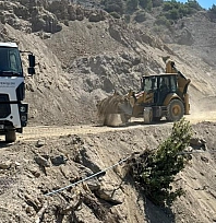 10 mahallede eş zamanlı altyapı ve yol seferberliği