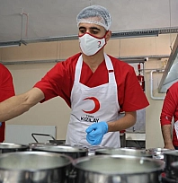 12 bin kişilik aşevi hizmete başladı