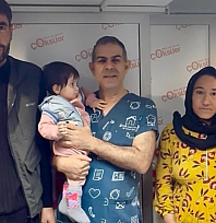 15 yıl sonra gelen çocuk sevinci