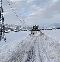 164 köy yolu ulaşıma açıldı