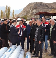 18 çiftçiye yüzde 50 hibe desteği