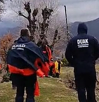 214 personel kayıp şahsı bulmak için sefer oldu