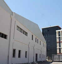 312 yataklı dev spor kompleksinde sona yaklaşıldı