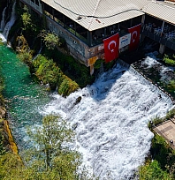 400 bin ziyaretçi ağırlayan Çırçır Şelalesi