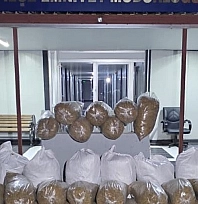 449 kilogram kaçak tütün ele geçirildi