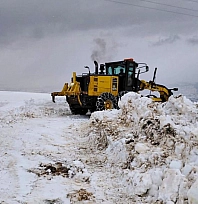 50 köy yolu ulaşıma kapandı